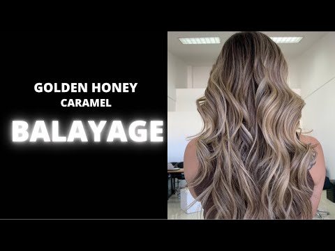 "Transforma tu cabello oscuro en un rubio natural con balayage BEIGE DORADO"