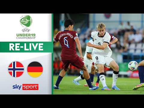 RE-LIVE | Norwegen - Deutschland | UEFA U19-Europameisterschaft 2025 | 3. Spieltag