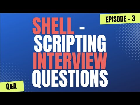 Shell Scripting & Linux Interview Questions for DevOps Engineers | Bash Zero to Hero | #devops