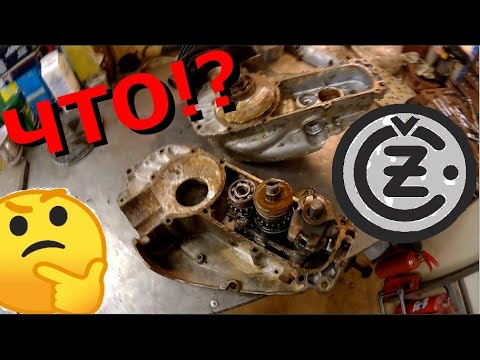 Cezet 150 Устройство двигателя | Что курили инженеры !?