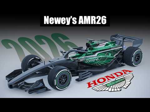 What We Already Know About Adrian Newey's 2026 Aston Martin F1 Car