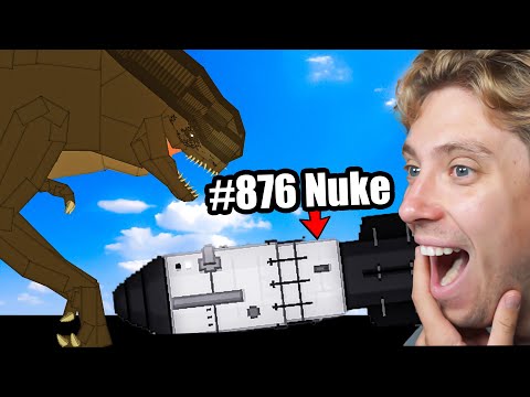 1000 Ways To Kill a D-Rex in People Playground