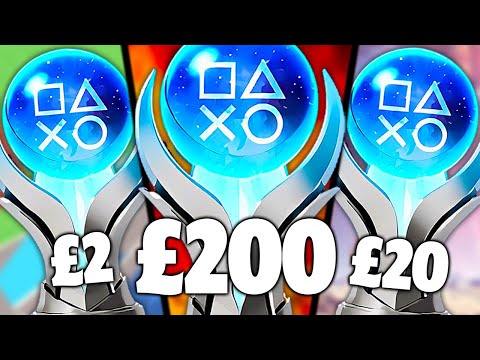 I Platinum'd a £2, £20 & £200 GAME!