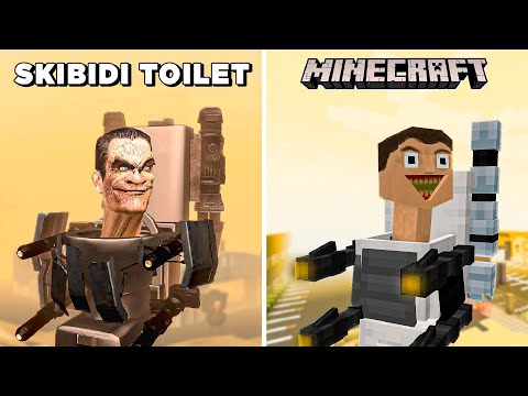 I Remade SKIBIDI TOILET Episodes in Minecraft