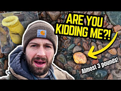 Did I find a GIANT 2lb+ Lake Superior Agate?! & cutting our finds!