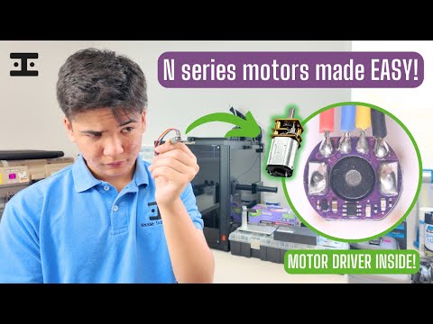 Make using N20 DC gear motors EASY with this add-on! (it's tiny!)