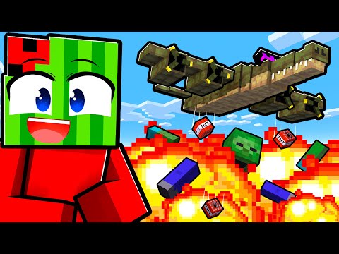 Becoming a Helpful BOMBARDINO CROCODILO In Minecraft