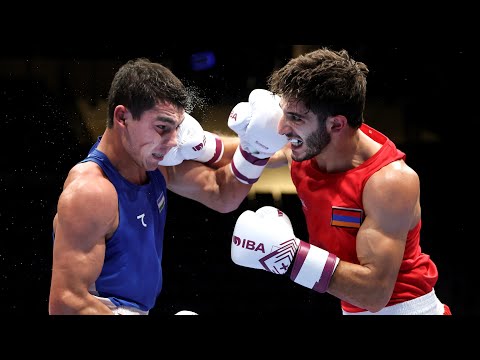 Fazliddin Erkinbayev (UZB) vs. Vakhtang Harutyunyan (ARM) IBA World Championships 2025 (75kg)