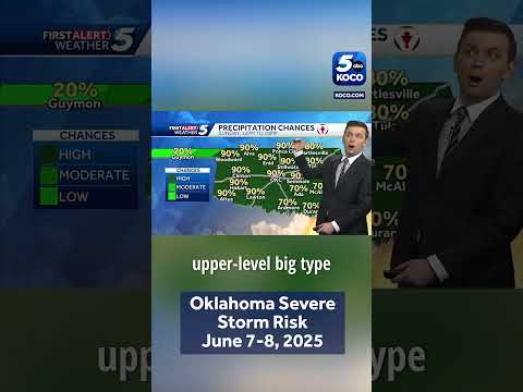 Oklahoma sees severe weather risk on Saturday after morning storms