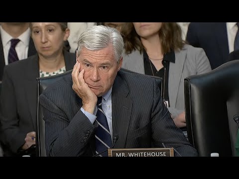 Sen. Whitehouse Grills Slippery Trump Loyalist on His Weaponization of DOJ