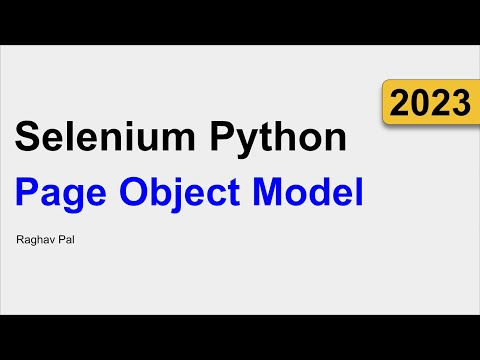 6 | Page Object Model | Selenium Python