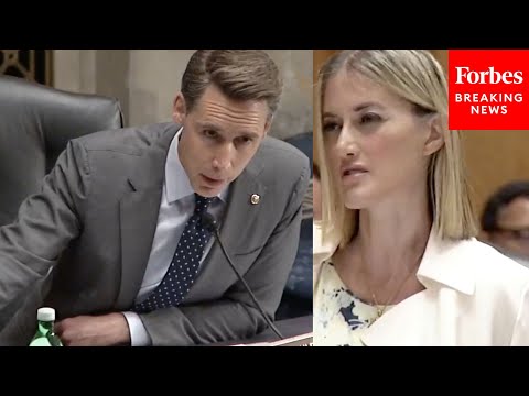 'Whose Idea Was It?': Hawley Grills Biden Official Over Scuttled DHS Disinformation Board?