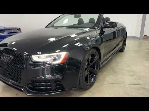 2013 Audi RS5 Cabriolet walk around video 