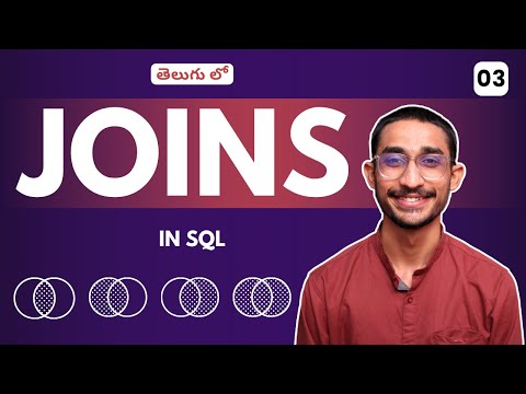 Joins in SQL | Telugu | Inner Join, Left Join, Right Join, Full Join in Telugu