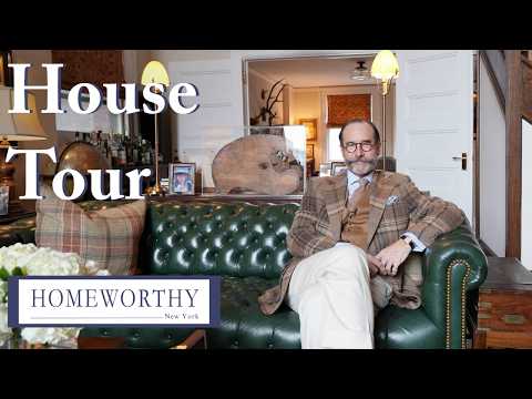 NYC APARTMENT TOUR | Renowned Portrait Artist’s Stunning Home in the Historic National Arts Club
