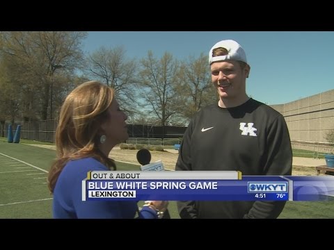 Out & About:  Blue White Spring Game  4:30 PM