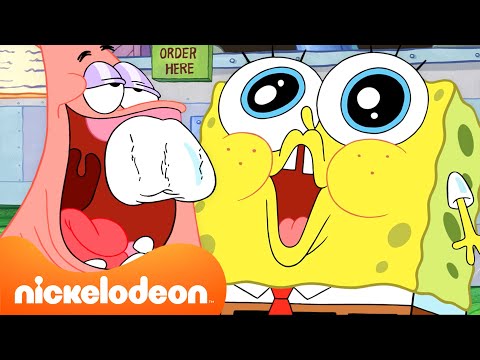 Губка Боб | 3 часа самых смешных моментов Губки Боба! 🍍 | Nickelodeon Cyrillic