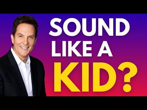 What Do You Do When Your Voice Sounds Like a Kid?