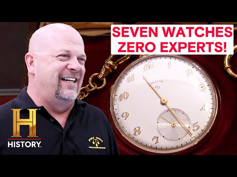 Top 7 MOST EXPENSIVE Watches | Pawn Stars