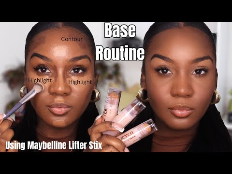 Easy Maybelline Base Makeup Routine For Beginners Using Lifter Stix