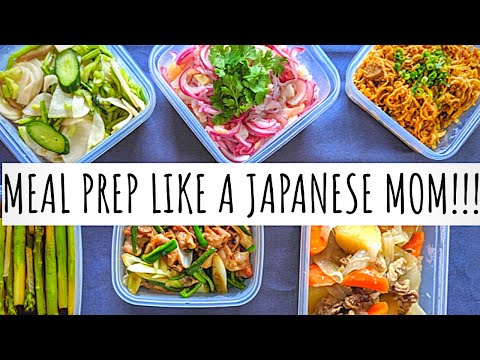 MEAL PREP LIKE A JAPANESE MOM/ HOW TO PLAN/ FOR BEGINNERS/ 作り置き始め方