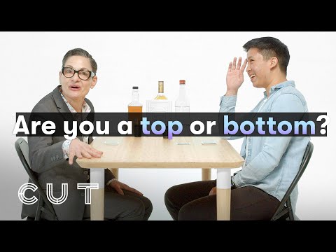 Old & Young Lesbian Play Truth or Drink | Cut
