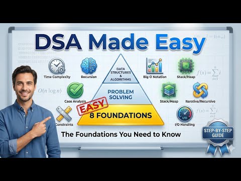 DSA Made Easy: The Foundations You Need to Know