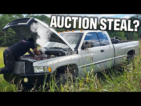 Will it start? We bought a RARE TRUCK  at auction for CHEAP!