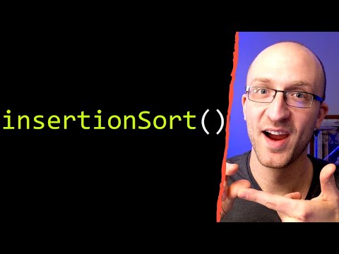 Insertion Sort Algorithm in Java - Full Tutorial With Source