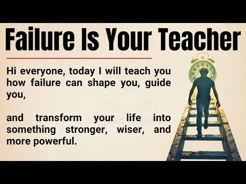 Failure Is Your Teacher: 7 Rules That Will Change Your Life Forever 🔥 || Improve Your English ✅