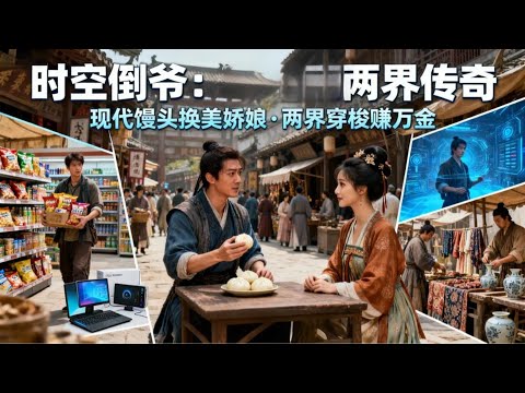 [Multi SUB] ｜意外穿越到古代，觉醒两界穿梭系统！把现代的零食、电子产品带到古代；又将古代的丝绸、瓷器带回现代拍卖，迅速积累财富！！！#下山追短剧#MiniDrama#精彩大陆短剧
