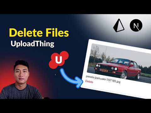 How to Delete Files from UploadThing in Next.js