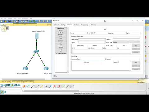 RADIUS server | Packet Tracer!