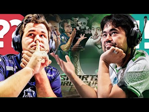 Magnus Carlsen VS Hikaru Nakamura || Esport World Cup 2025, Semi-Finals Game 2-3