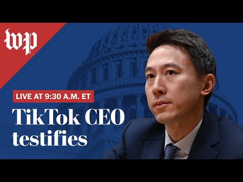 TikTok CEO appears for the first time before Congress- 3/23 (FULL LIVE STREAM)
