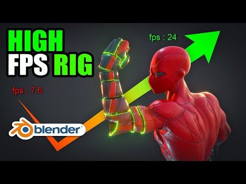 Do this to optimize your rigs' performances in Blender 👀