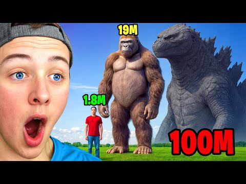 Reacting to Monster Size Comparisons