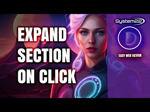 Divi Magic: Expand Sections Instantly with a Simple Button Click!