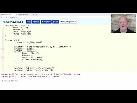 Go Class: 12 Structs, Struct tags & JSON
