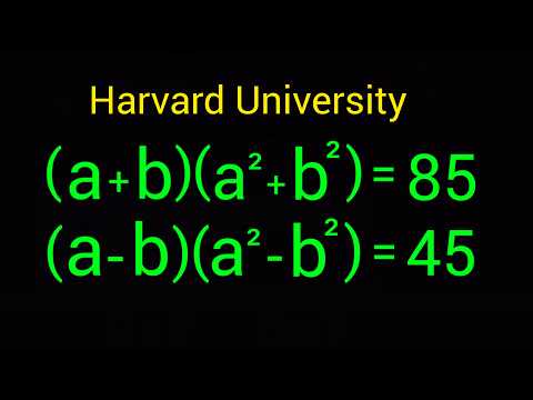 Harvard University Admission Entrance Tricks | a=? & b=?