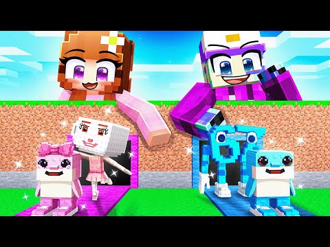 BOYS vs GIRLS in Minecraft Steal a Brainrot!