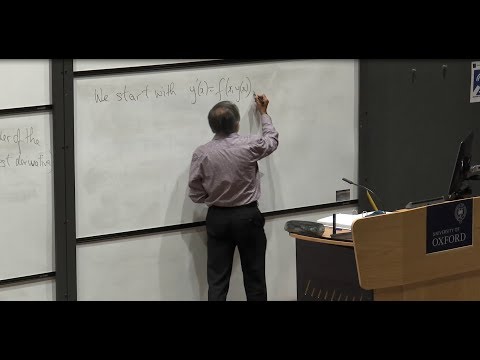 Differential Equations 1: An Introduction - Oxford Mathematics 2nd Year Student Lecture