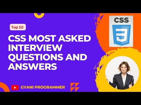 CSS Most Asked Interview Questions and Answers | Top 10 Most Asked CSS Question | CSS interview#css