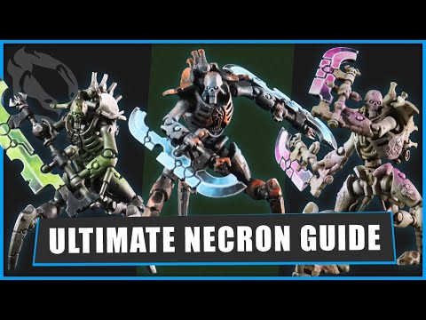 Classic, Rusty and From Beneath the Sands - How to Paint NECRONS for Warhammer 40k #warhammer
