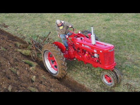 Bringing in the Cattle for Winter, Plowing with the Farmall MD, and Spreading Lime