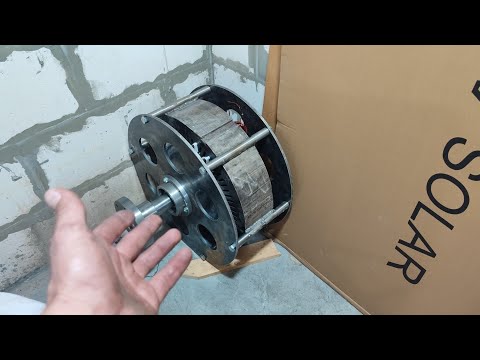 DIY 10kW generator, test