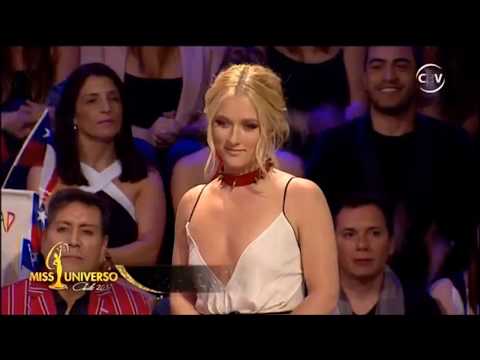 Miss Universo Chile 2016 Homenaje a Cecilia Bolocco
