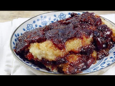 陕西名吃：甑糕的家庭版做法｜只要三种材料，超级简单好做，味道和外面卖的一样好 | 美食厨房