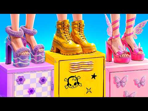 Преображение одного цвета челлендж! Жёлтый vs Розовый vs Фиолетовый