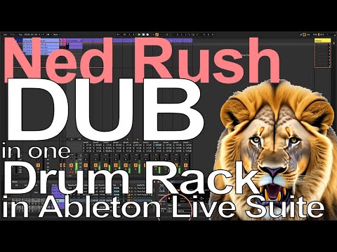 Ableton Live Tutorial - Dub in one Drum Rack = Ned Rush